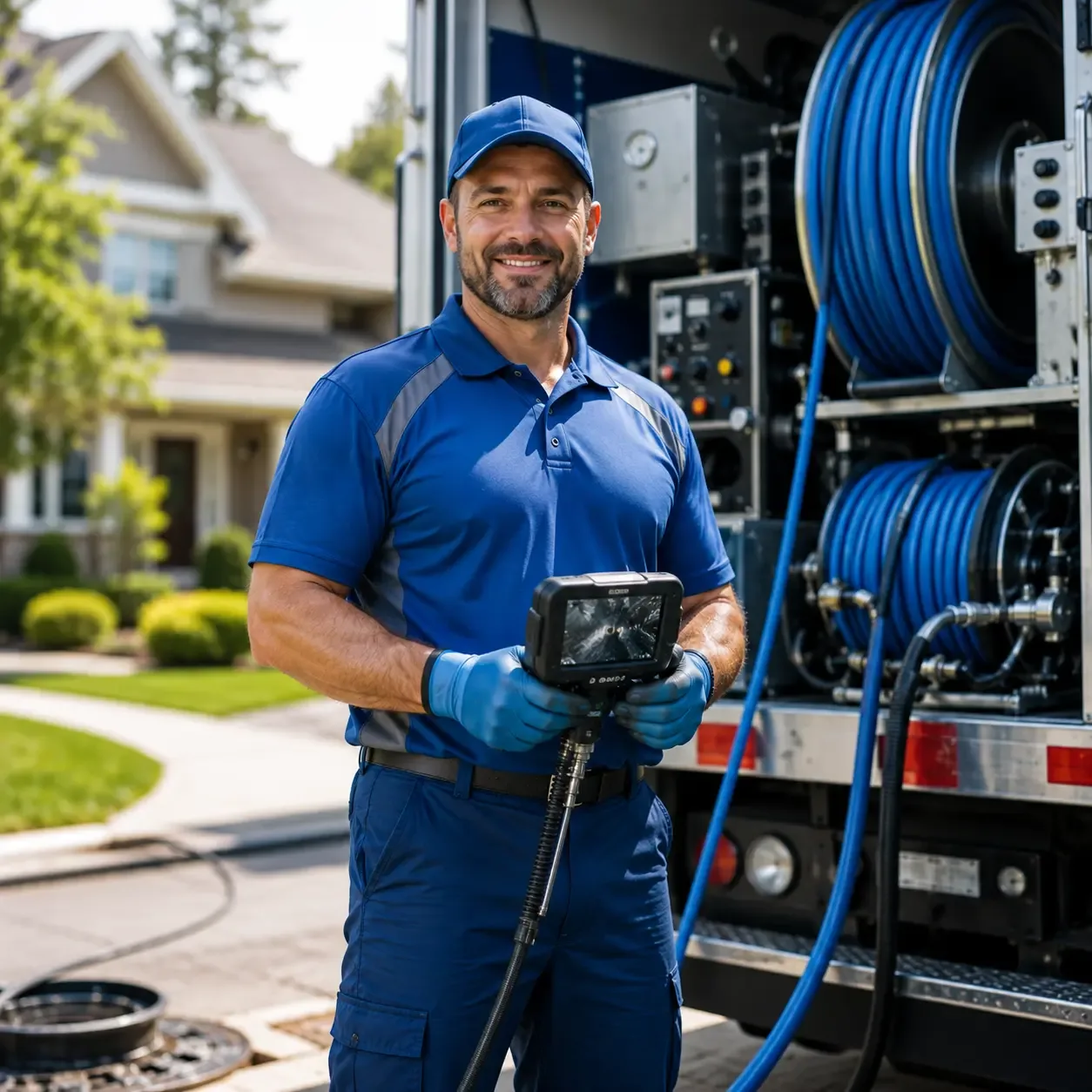 Local outdoor drain cleaning specialists in Benton Harbor, MI